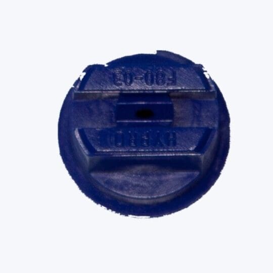 Flat spray nozzle