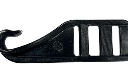 Plastic hook <-)